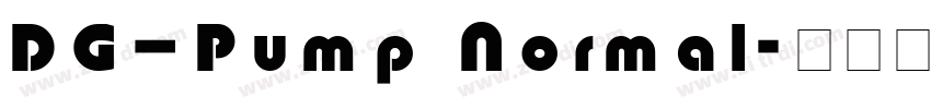 DG_Pump Normal字体转换